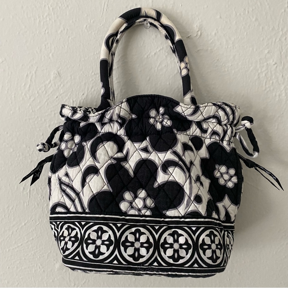 Vera Bradley Drawstring Bucket Bag.